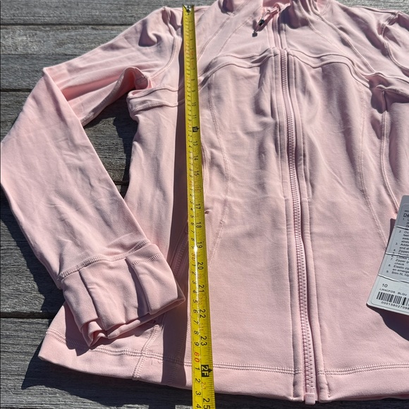 Lululemon Define Jacket Nulu Blush Quartz size 10 NWT - Picture 4 of 8